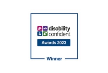 Disability Confident Awards 2023 winner logo