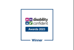 Disability Confident Awards 2023 winner logo